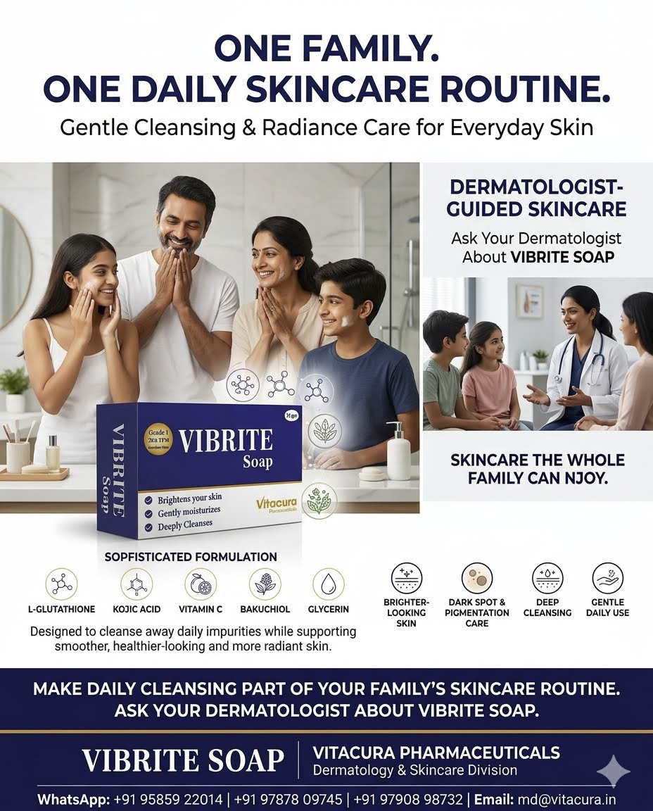 Vibrite Soap with L-Glutathione, Kojic Acid, Vitamin C & Bakuchiol | Brightening & Cleansing Soap for Dark Spots & Uneven Skin Tone | For Men & Women - Image 2